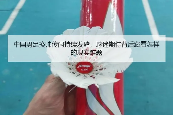 中国男足换帅传闻持续发酵，球迷期待背后藏着怎样的现实难题
